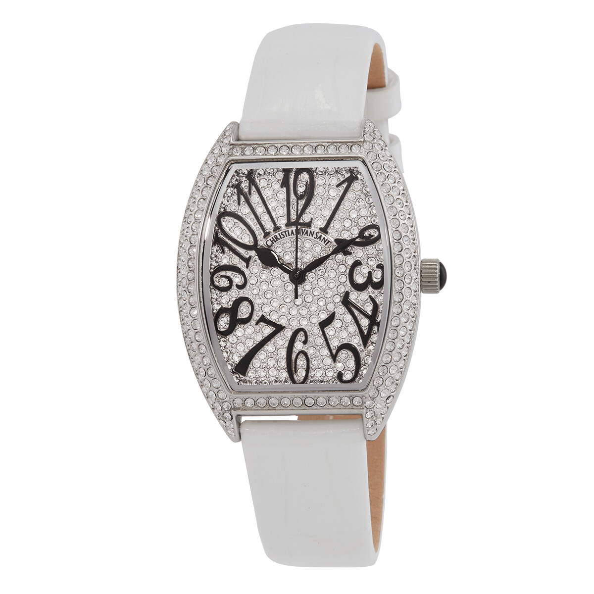 Christian Van Sant Elegant Quartz White Dial Ladies Watch CV4821W