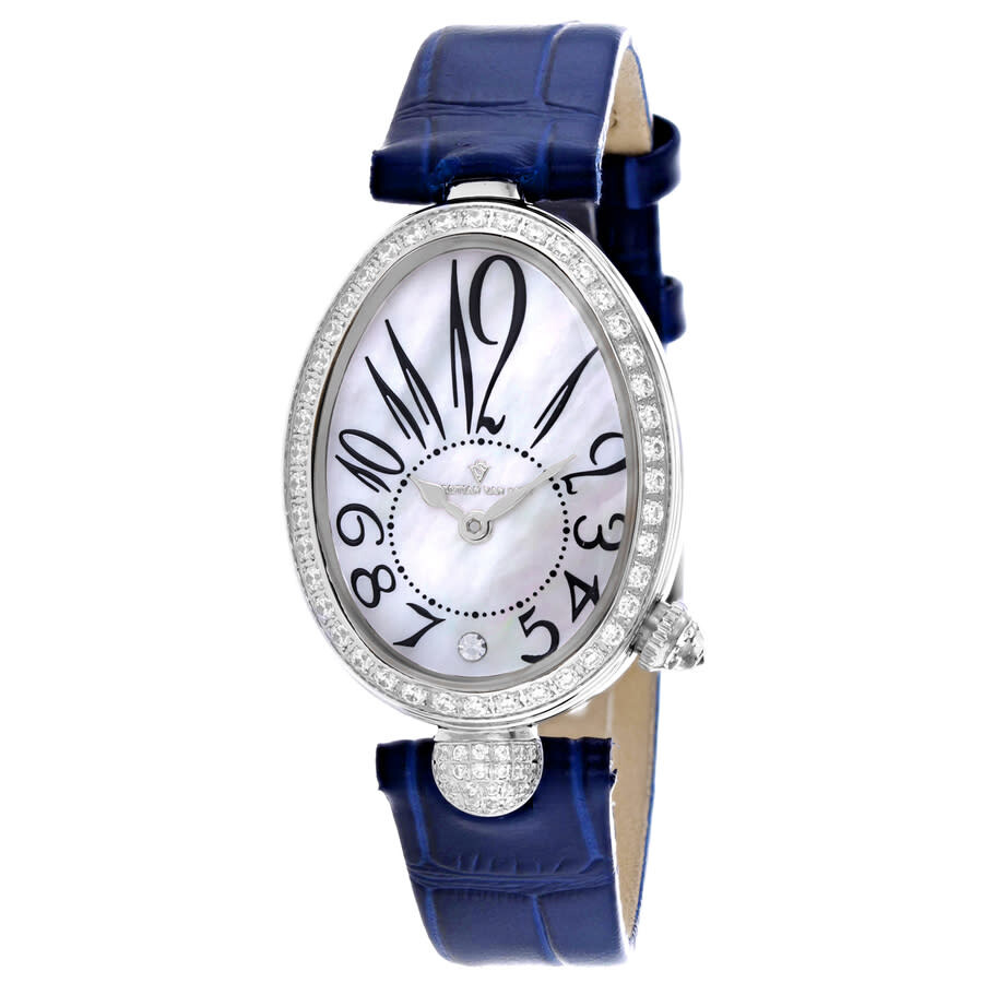 Christian Van Sant Florentine Quartz White Dial Ladies Watch CV4292