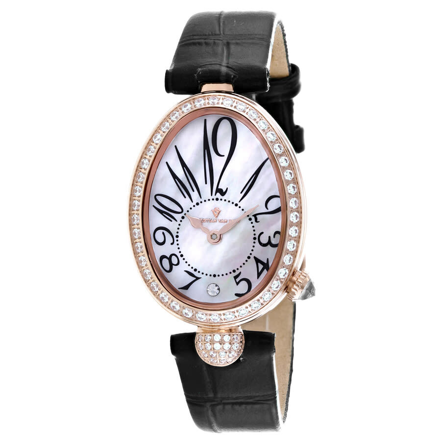 Christian Van Sant Florentine Quartz White Dial Ladies Watch CV4294