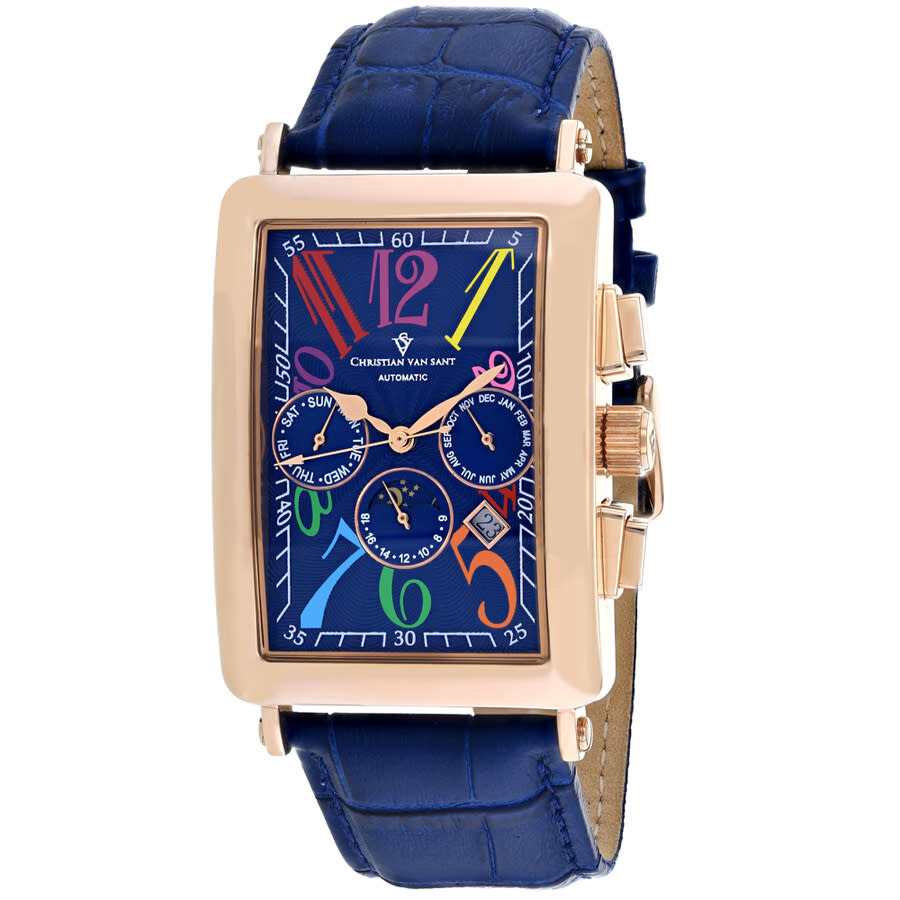 Christian Van Sant Prodigy Automatic Blue Dial Men's Watch CV9144