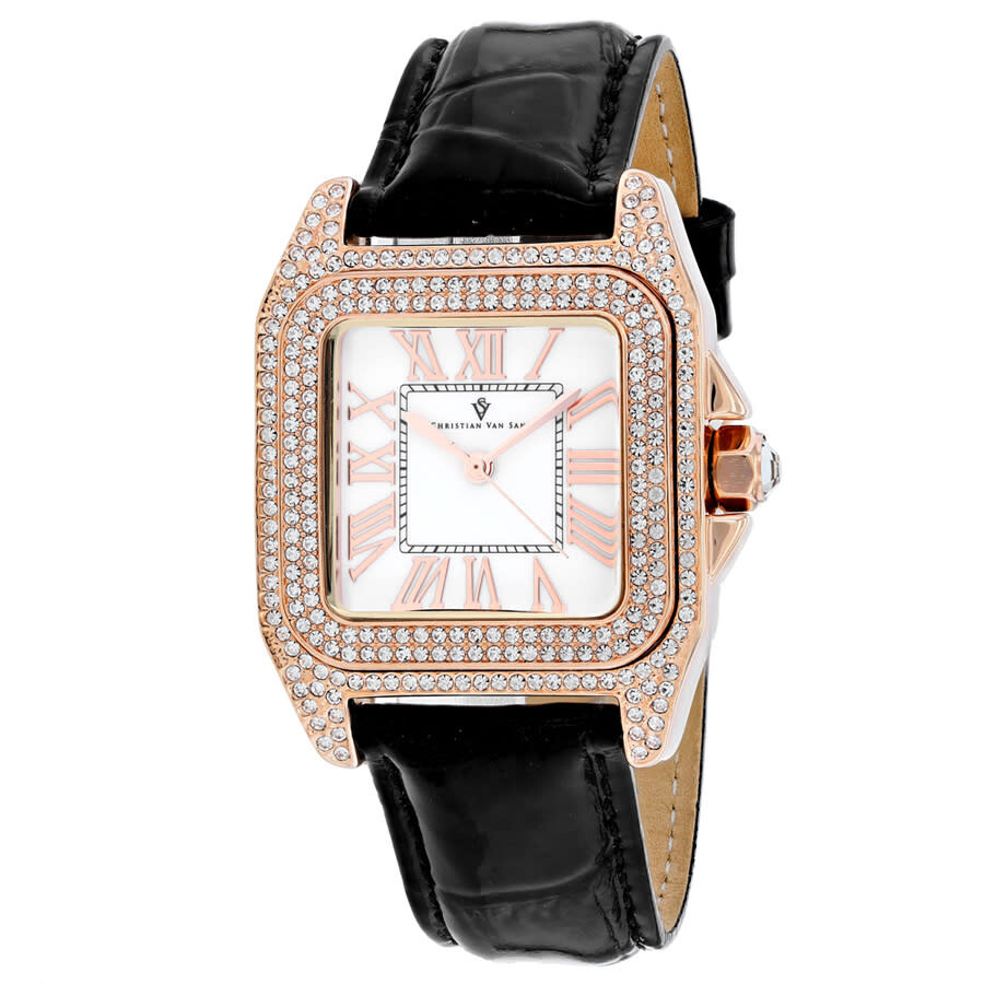 Christian Van Sant Radieuse Quartz White Dial Ladies Watch CV4426