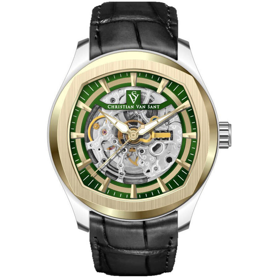 Christian Van Sant Romeo Automatic Green Dial Men's Watch CV9503