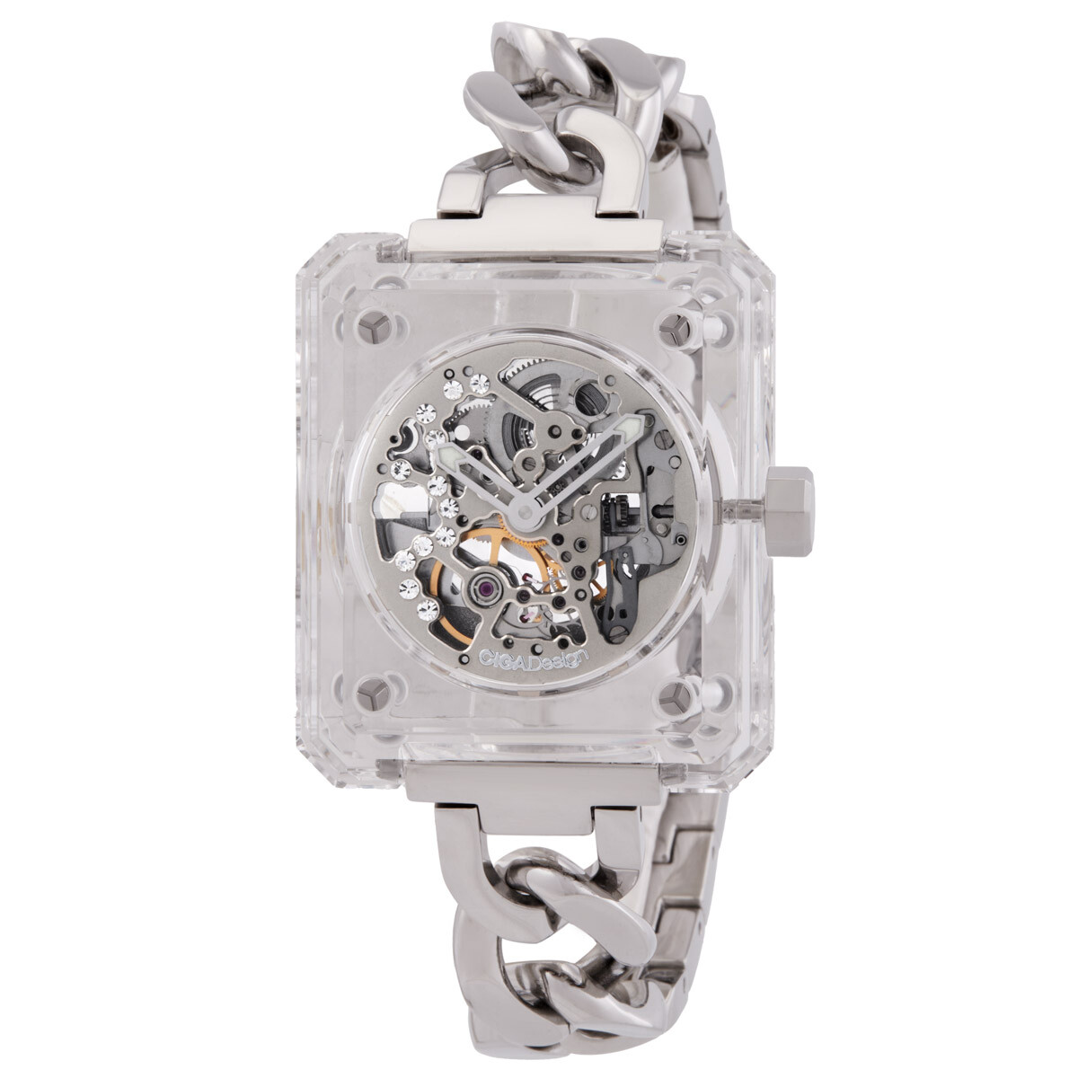 Ciga Design Crystal Love Automatic Ladies Watch R032-CS01-W5WH