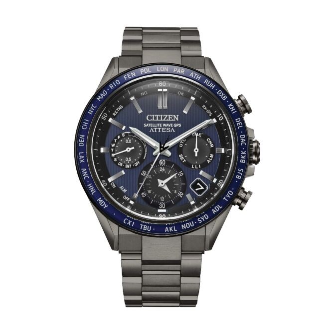 Citizen Attesa Perpetual Blue Dial Men's Watch CC4059-64L
