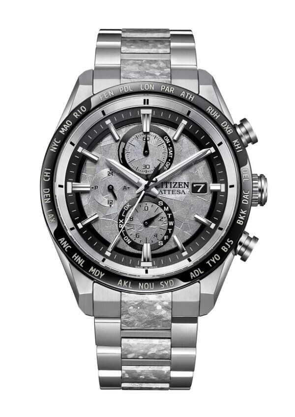 Citizen Attesa Perpetual Silver Dial Men's Watch AT8284-61A