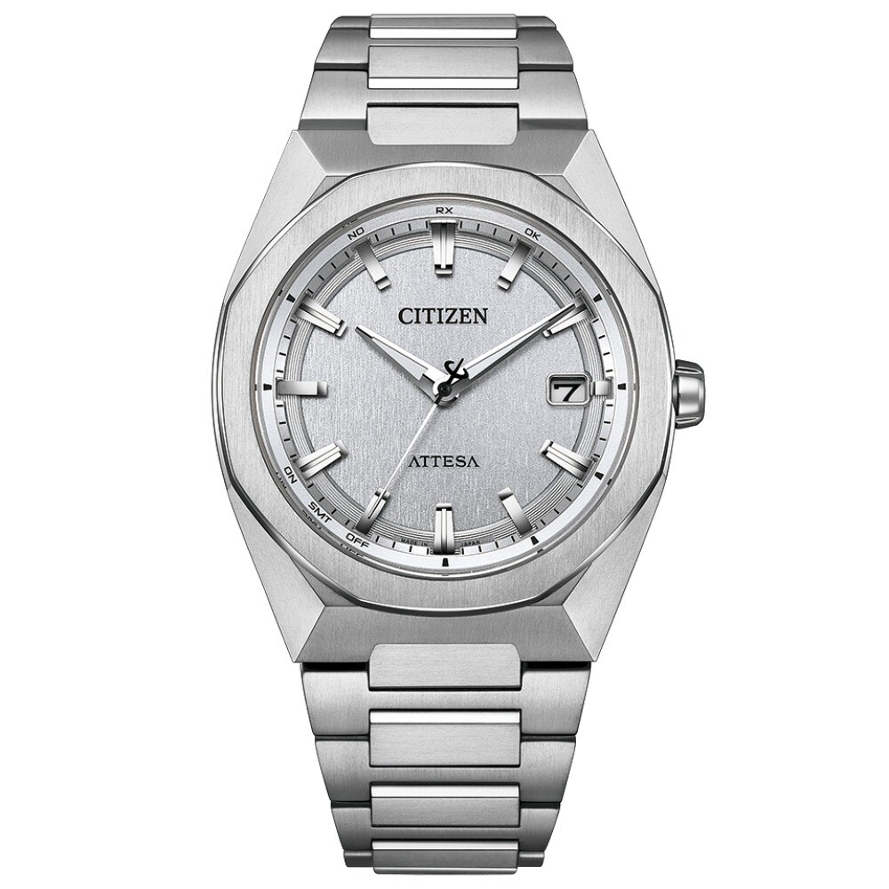 Citizen Attesa Quartz Silver Dial Men's Watch CB3040-56H
