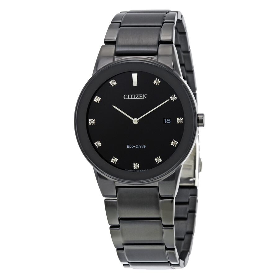 Citizen Axiom Black Dial Men's Watch AU1065-58G