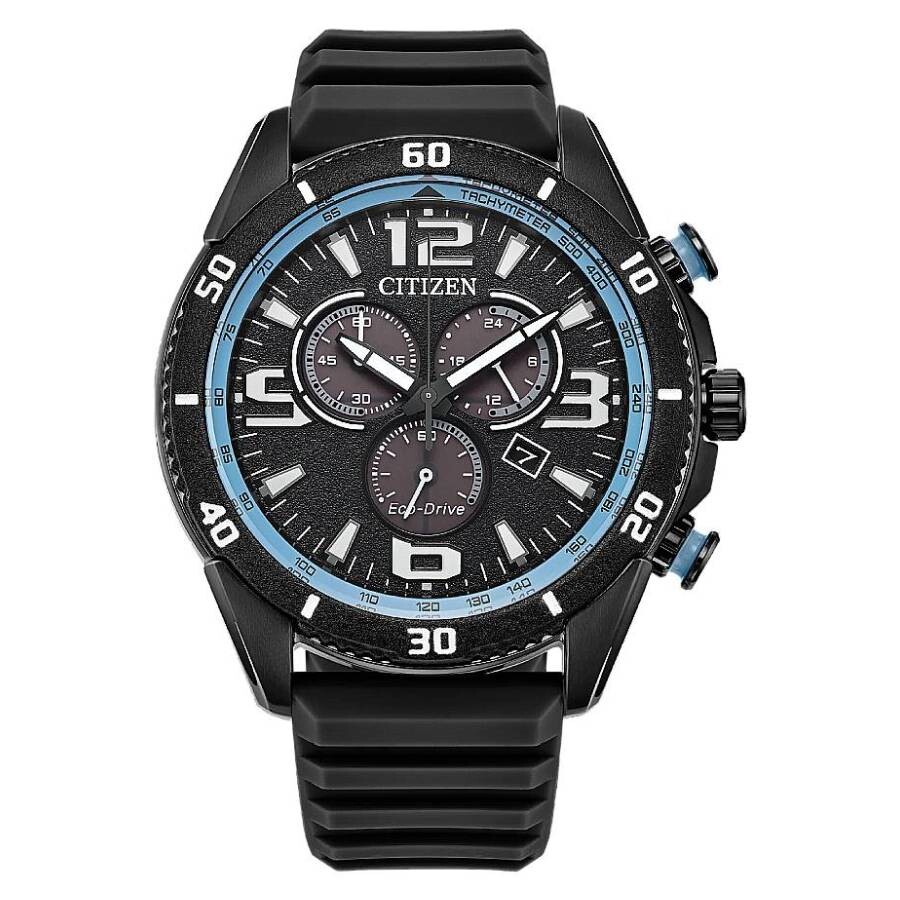 Citizen Brycen Chronograph Black Dial Men's Watch AT2587-02E