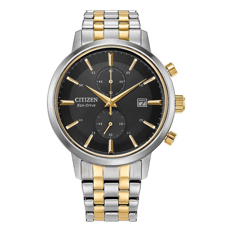 Citizen Chronograph Black Dial Men's Watch CA7064-52E