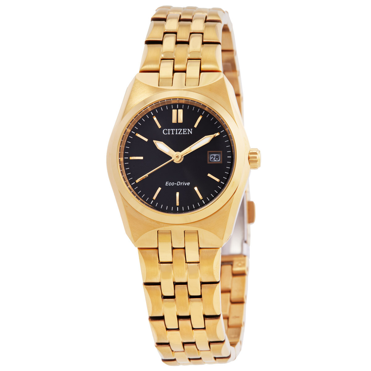Citizen Corso Eco-Drive Black Dial Ladies Watch EW2293-56E