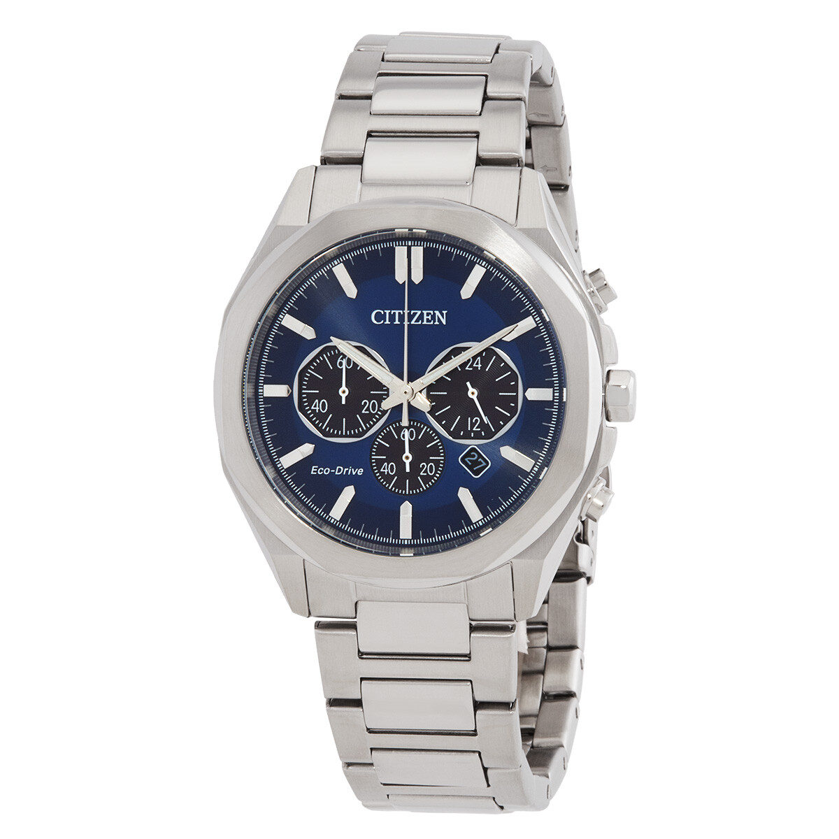 Citizen Eco-Drive Chronograph Blue Dial Men's Watch CA4590-81L