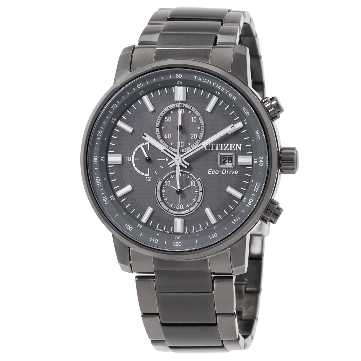 Citizen Eco-Drive Chronograph Grey Dial Men's Watch CA0847-88H