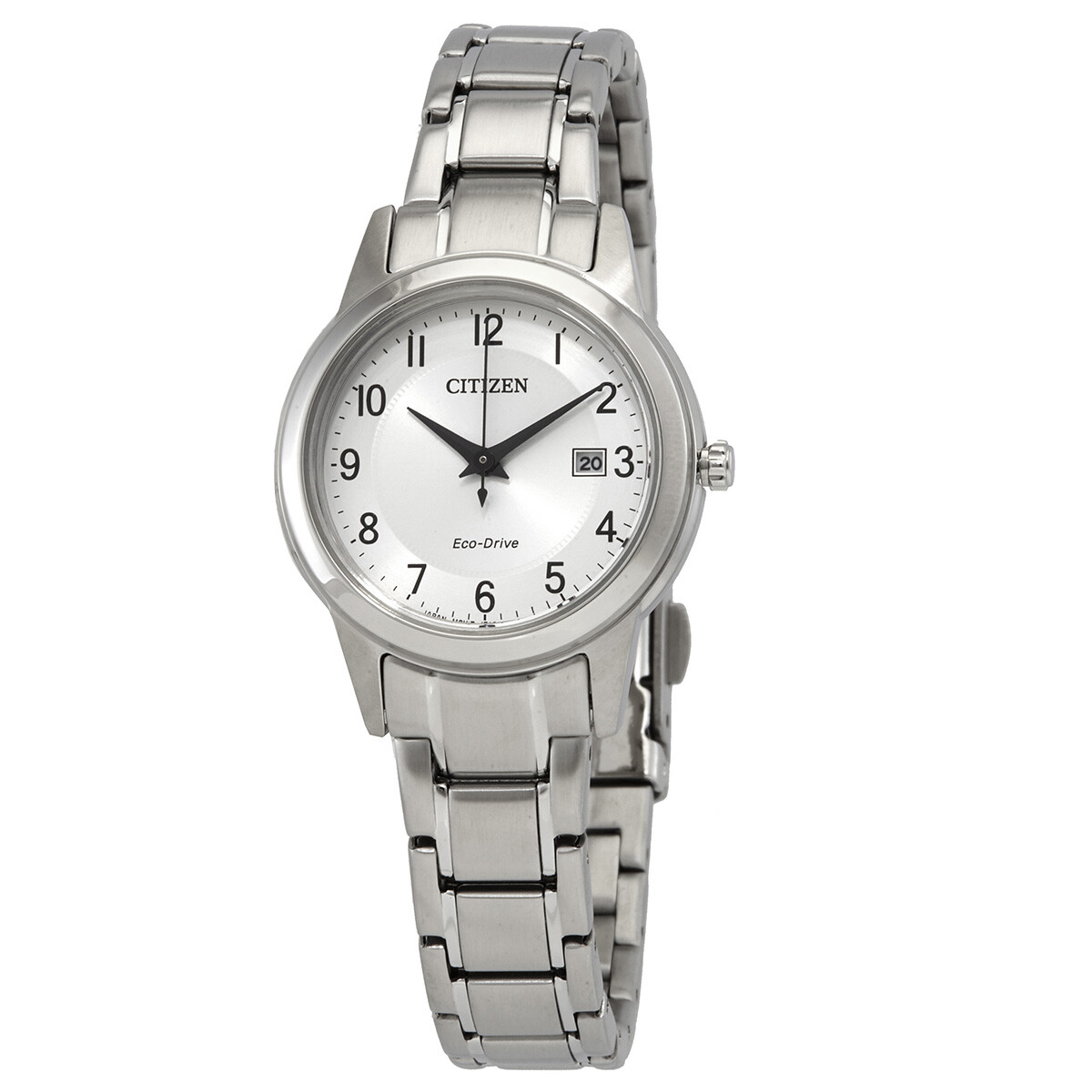 Citizen Eco-Drive White Dial Ladies Watch FE1081-59B