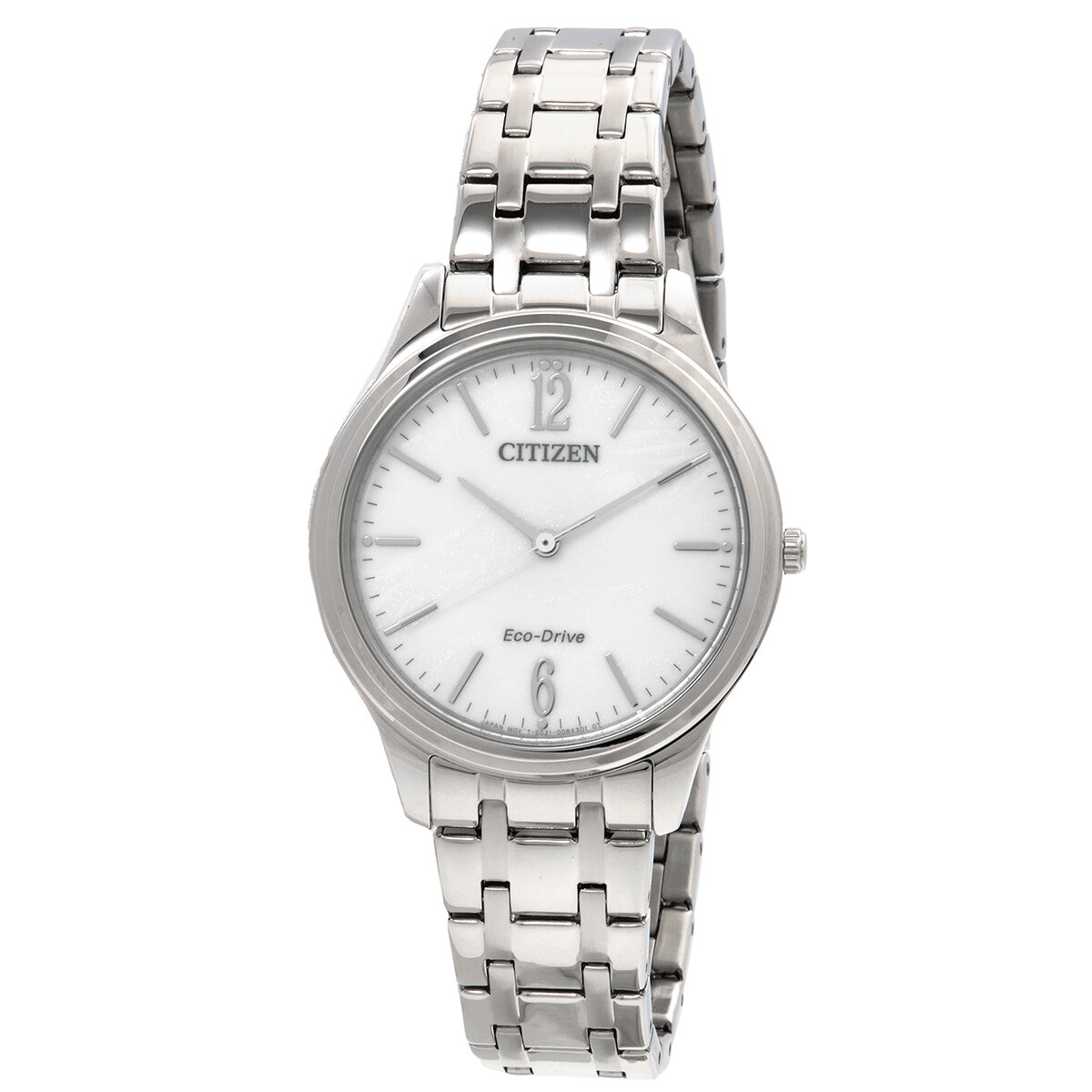 Citizen Elegance Eco-Drive White Dial Ladies Watch EM0411-71A