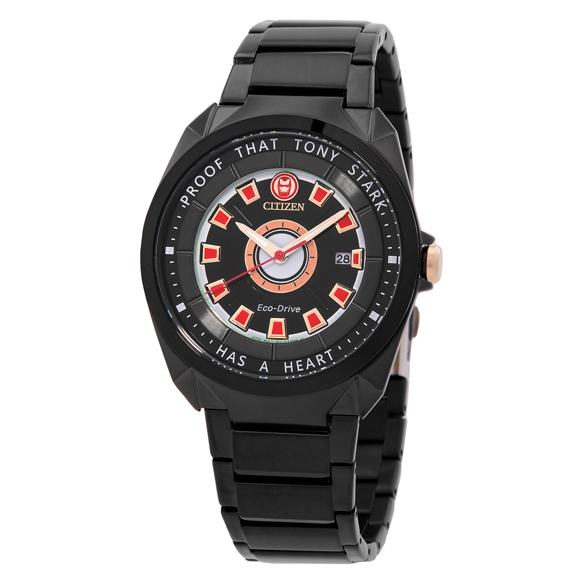 Citizen Marvel Tony Stark I Love You 3000 Men's Watch AW1019-52W