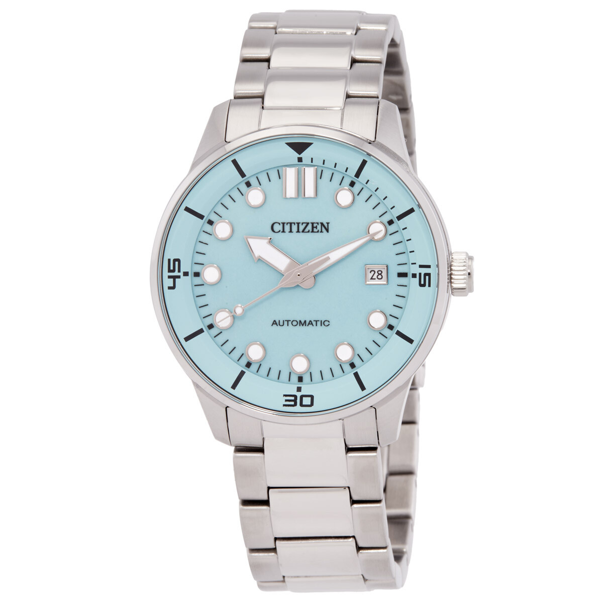 Citizen Mechanical Automatic Blue Dial Men's Watch NJ0191-83M