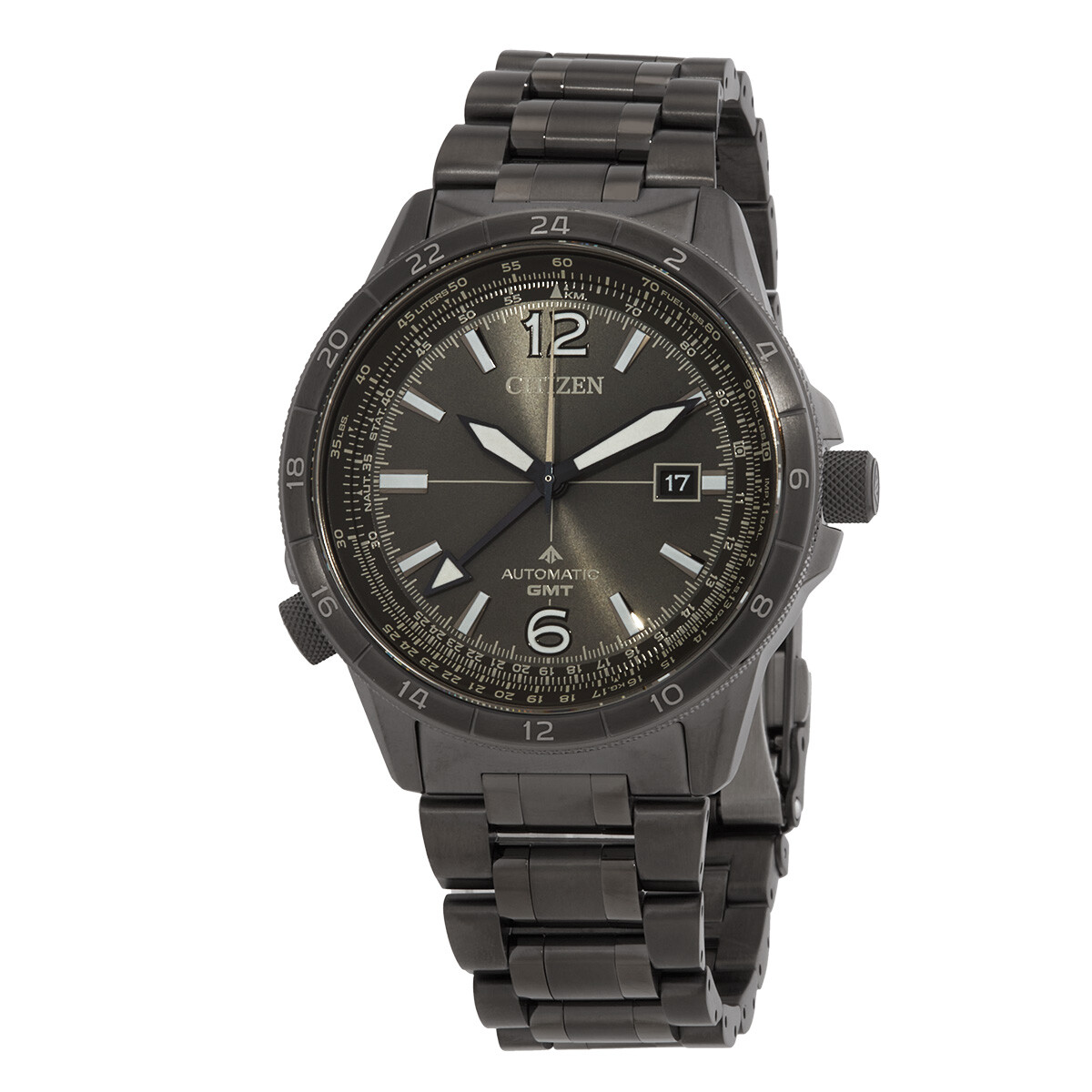 Citizen Promaster Air GMT Automatic Gray Dial Men's Watch NB6045-51H