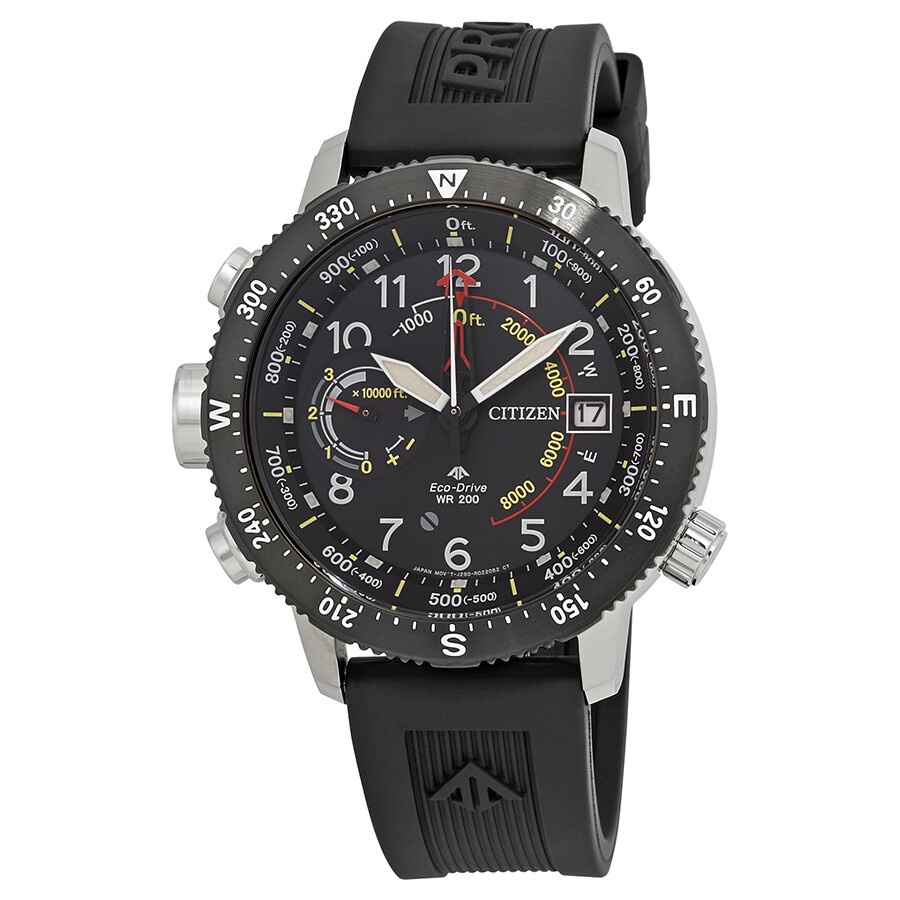 Citizen Promaster Altichron Lefty Black Dial Men's Sports Watch BN5058-07E
