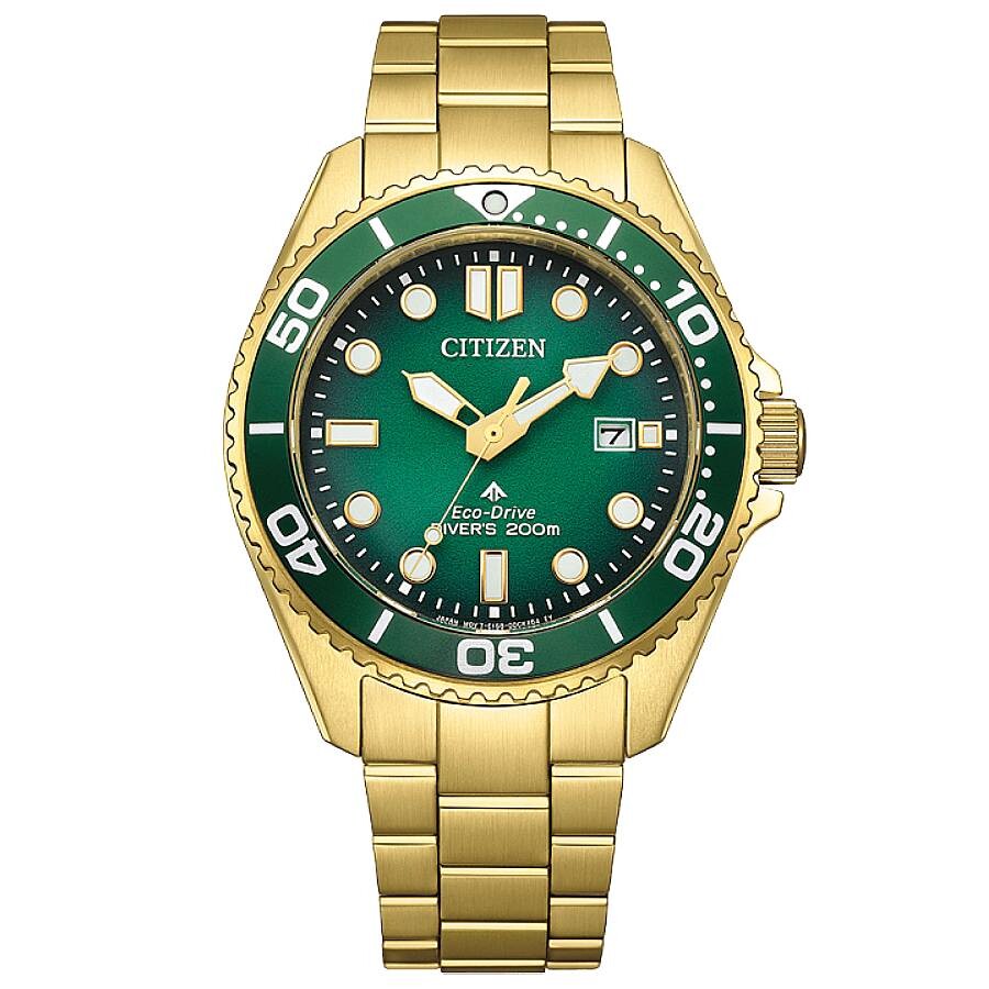 Citizen Promaster Dive Green Dial Men's Watch BN0262-59W