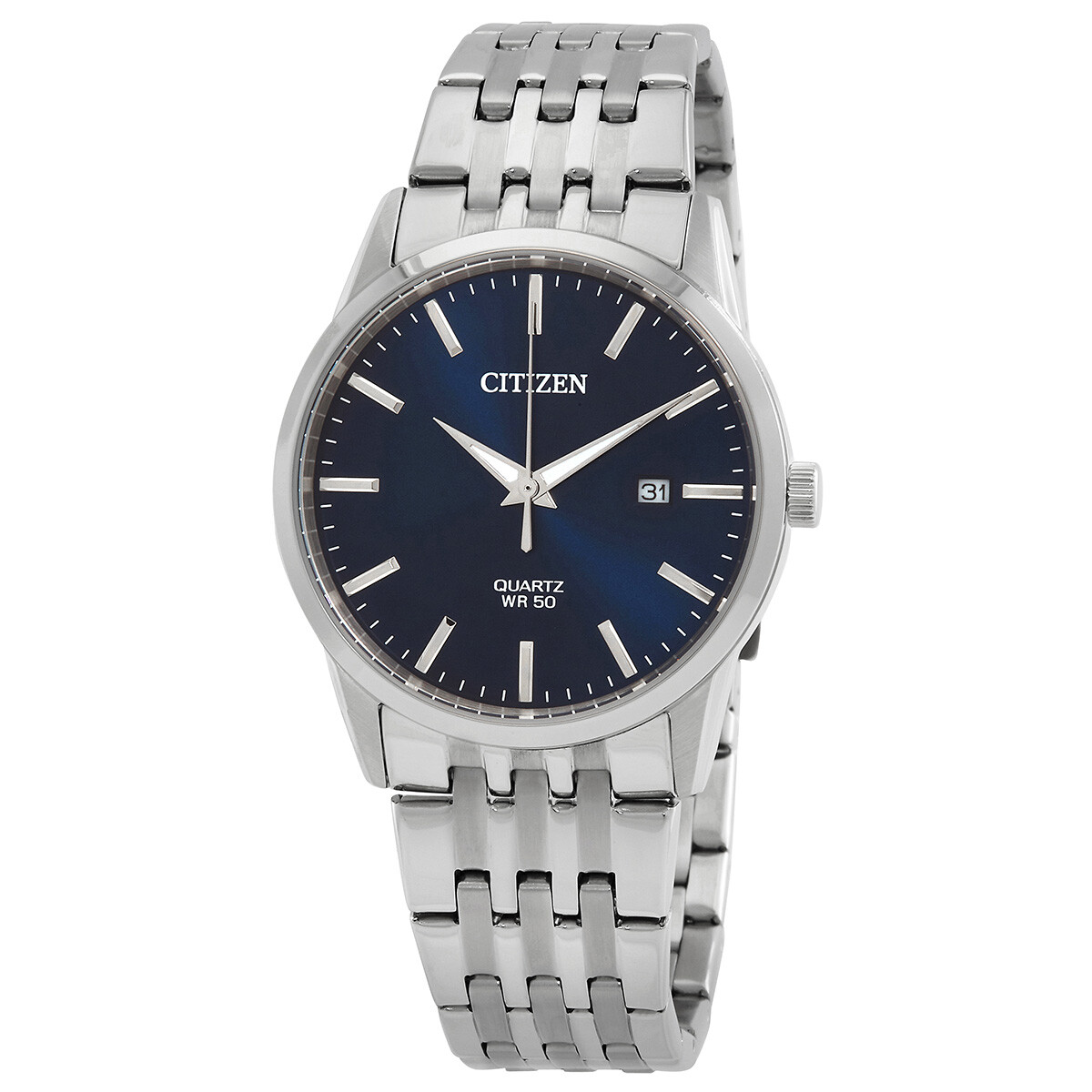 Citizen Quartz Blue Dial Men's Watch BI5000-87L