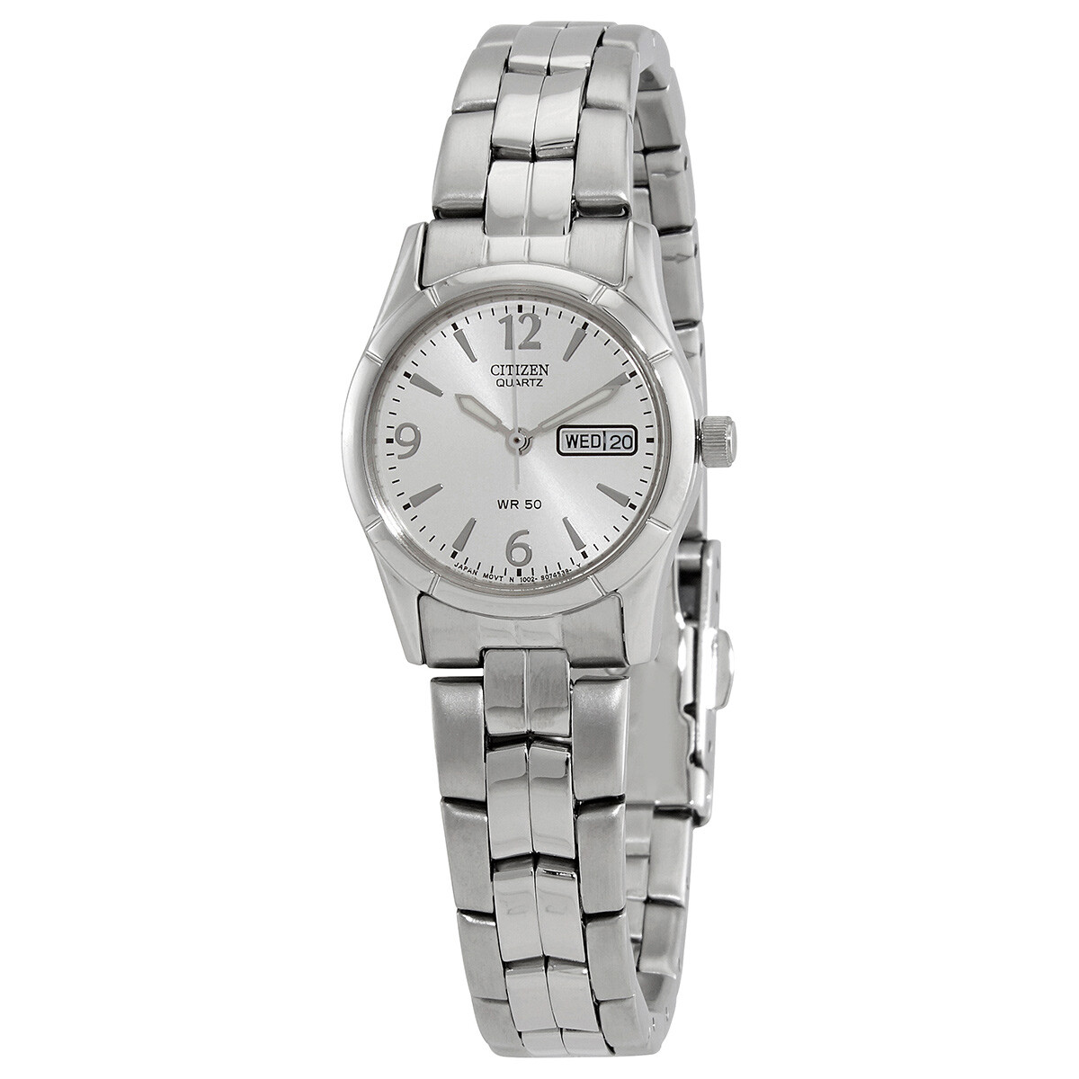 Citizen Quartz Silver Dial Ladies Watch EQ0540-57A