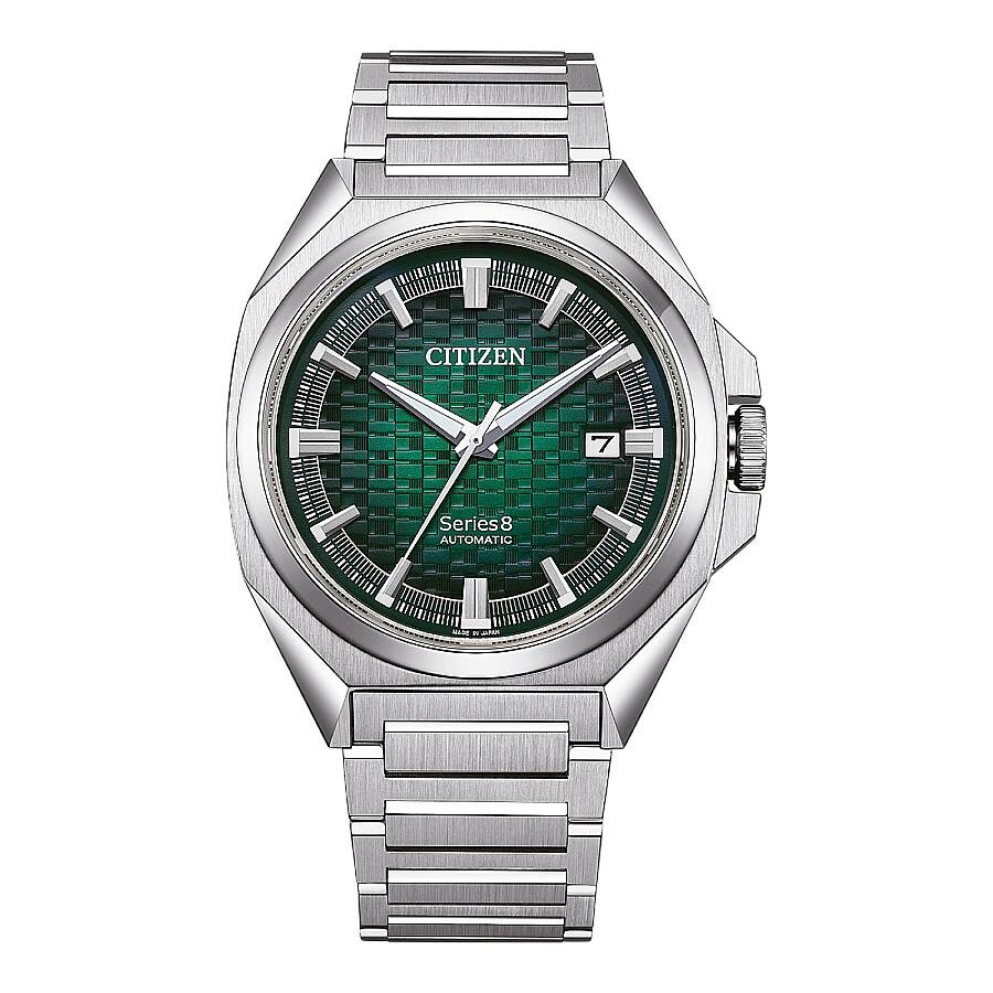Citizen Series8 831 Automatic Green Dial Men's Watch NB6050-51W