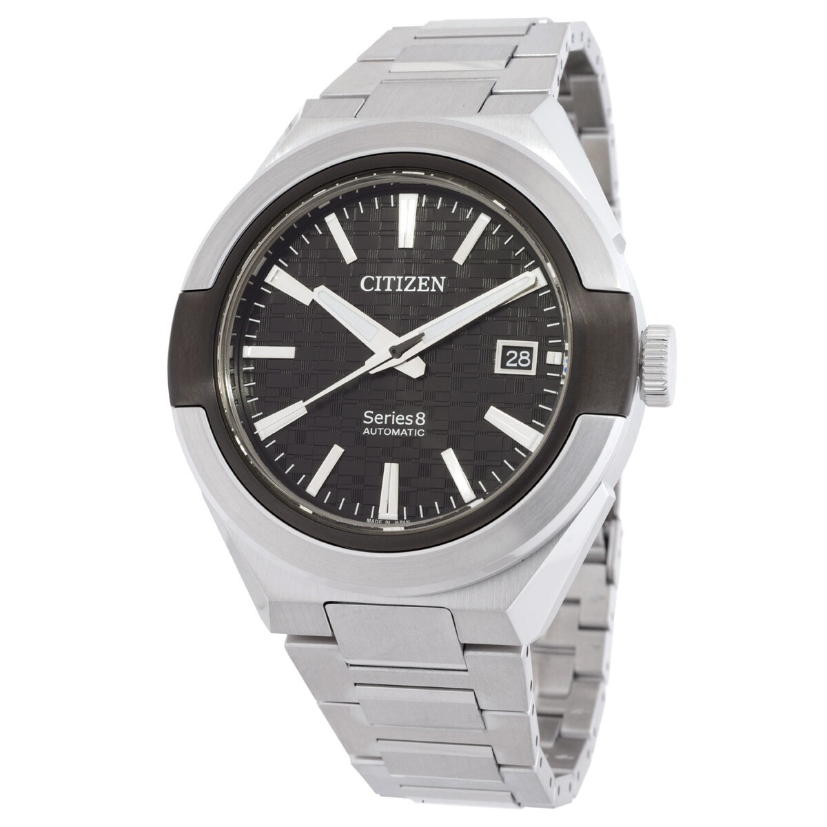 Citizen Series8 870 Automatic Black Dial Men's Watch NA1036-56E