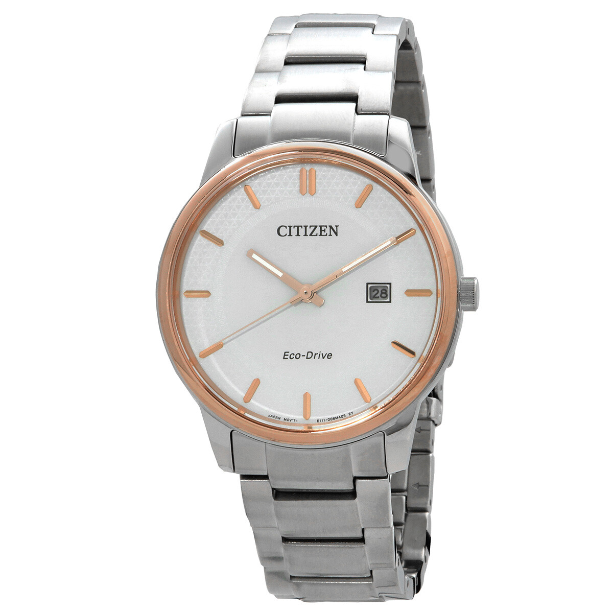Citizen Silver Dial Eco-Drive Men's Classic Watch Bm6979-74A