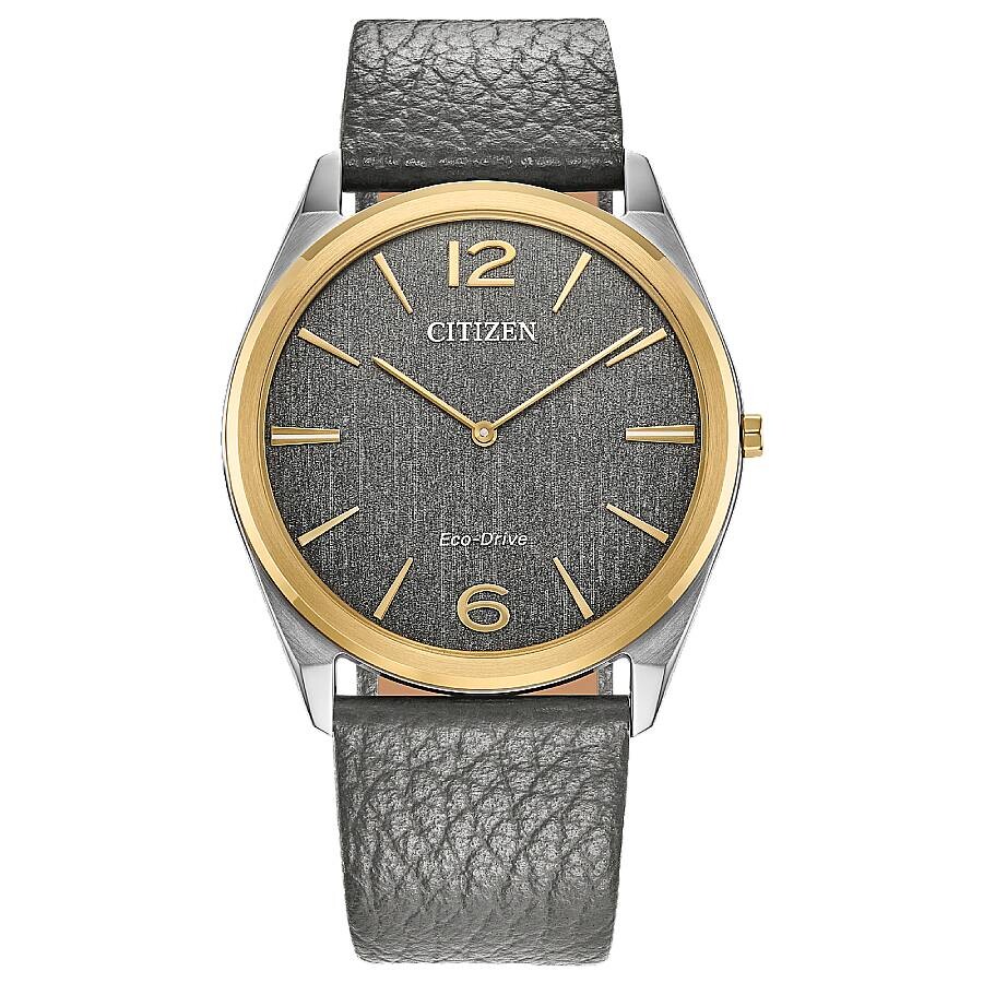 Citizen Suratto Gray Dial Leather Band Watch AR3124-07H