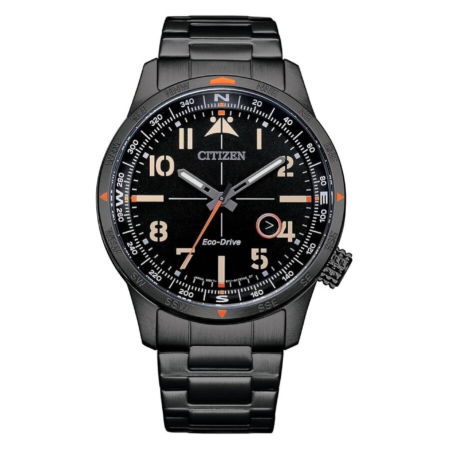 Citizen Weekender Eco-Drive Black Dial Men's Watch BM7555-59E