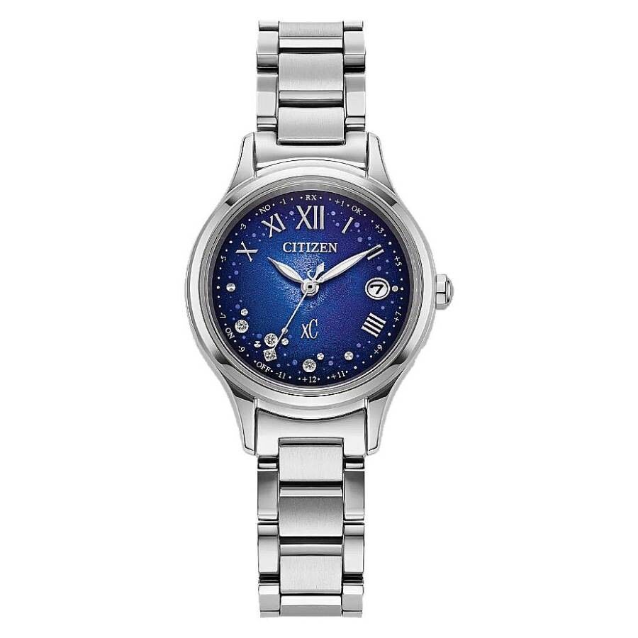 Citizen xC Eco-Drive Perpetual Blue Dial Ladies Watch ES9490-95L