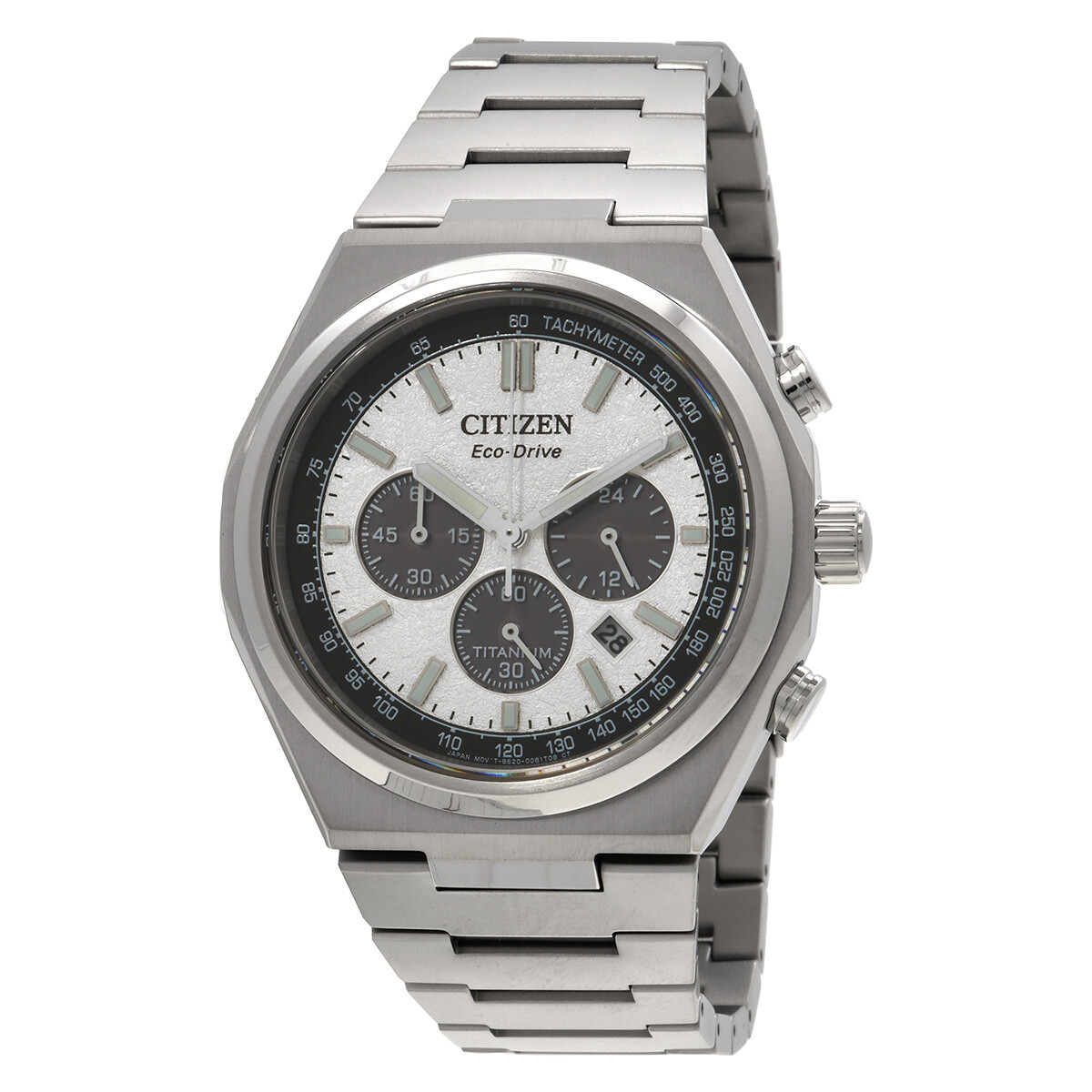 Citizen Zenshin Chrono Chronograph Silver Dial Men's Watch CA4610-85A