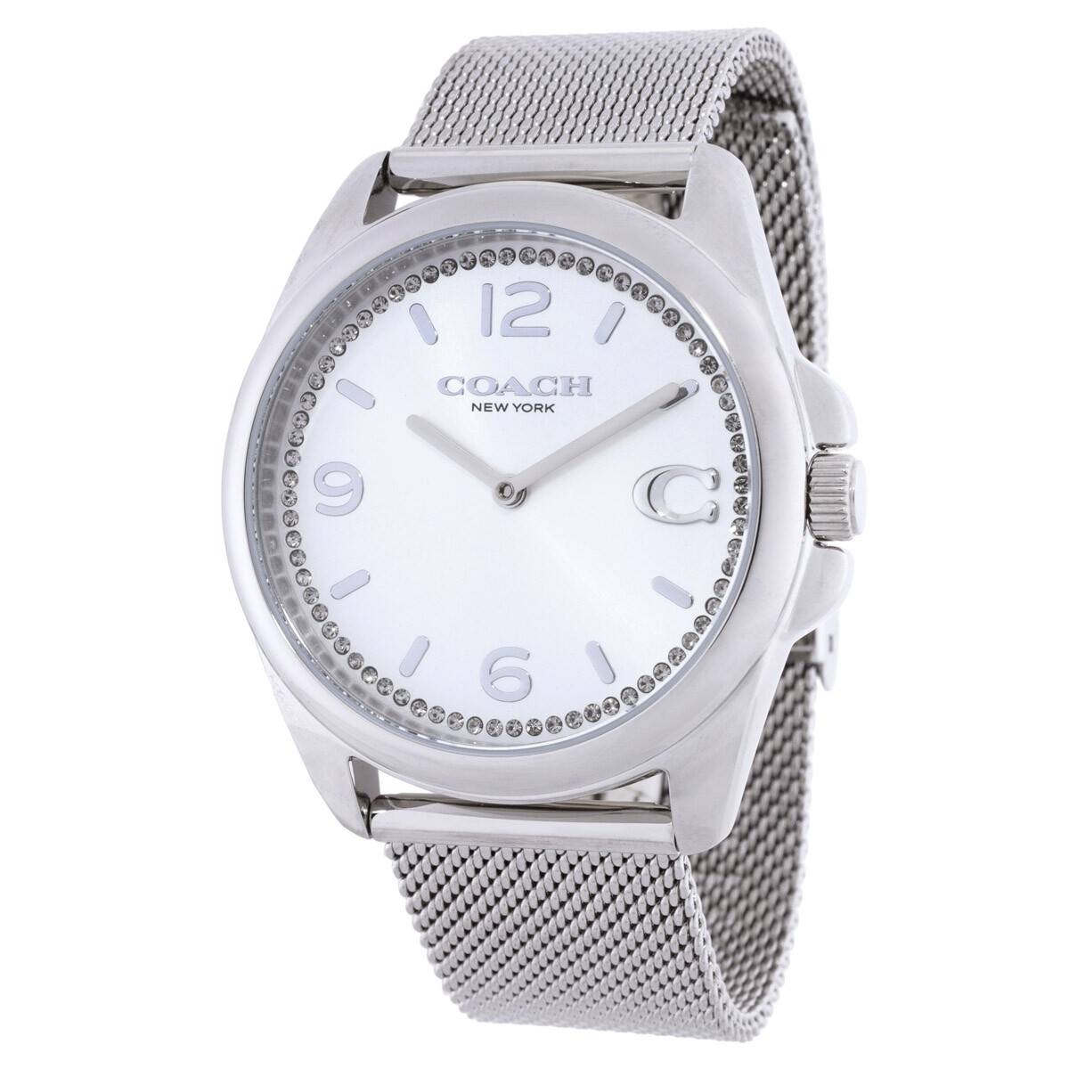 Coach Greyson Quartz Grey Dial Ladies Watch 14503939 7613272473316