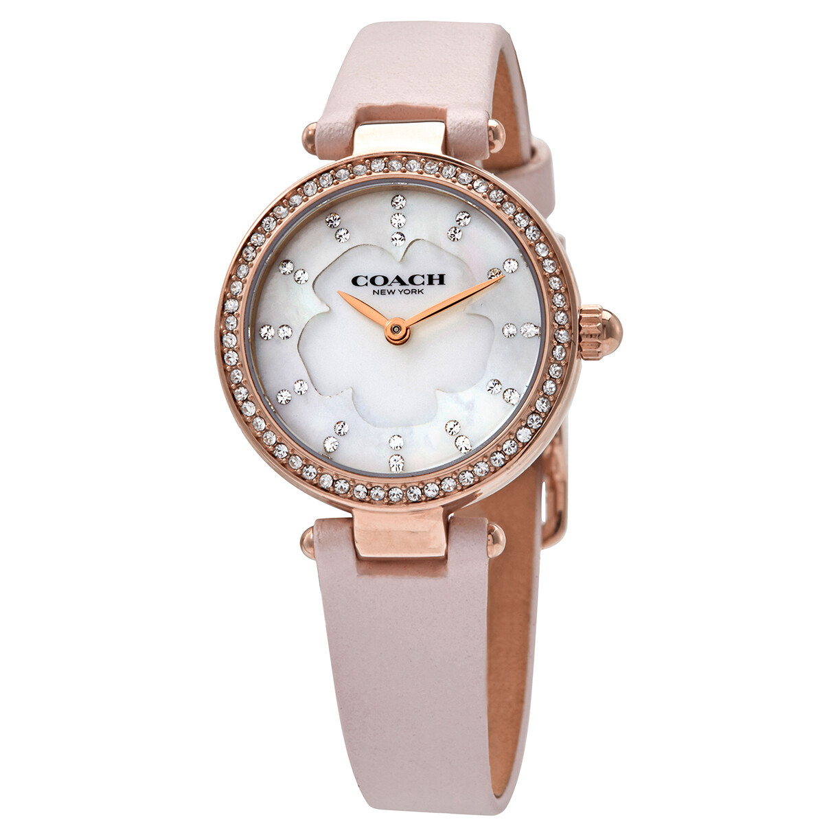 Coach Greyson Quartz Silver Dial Ladies Watch 14504023 - Watches