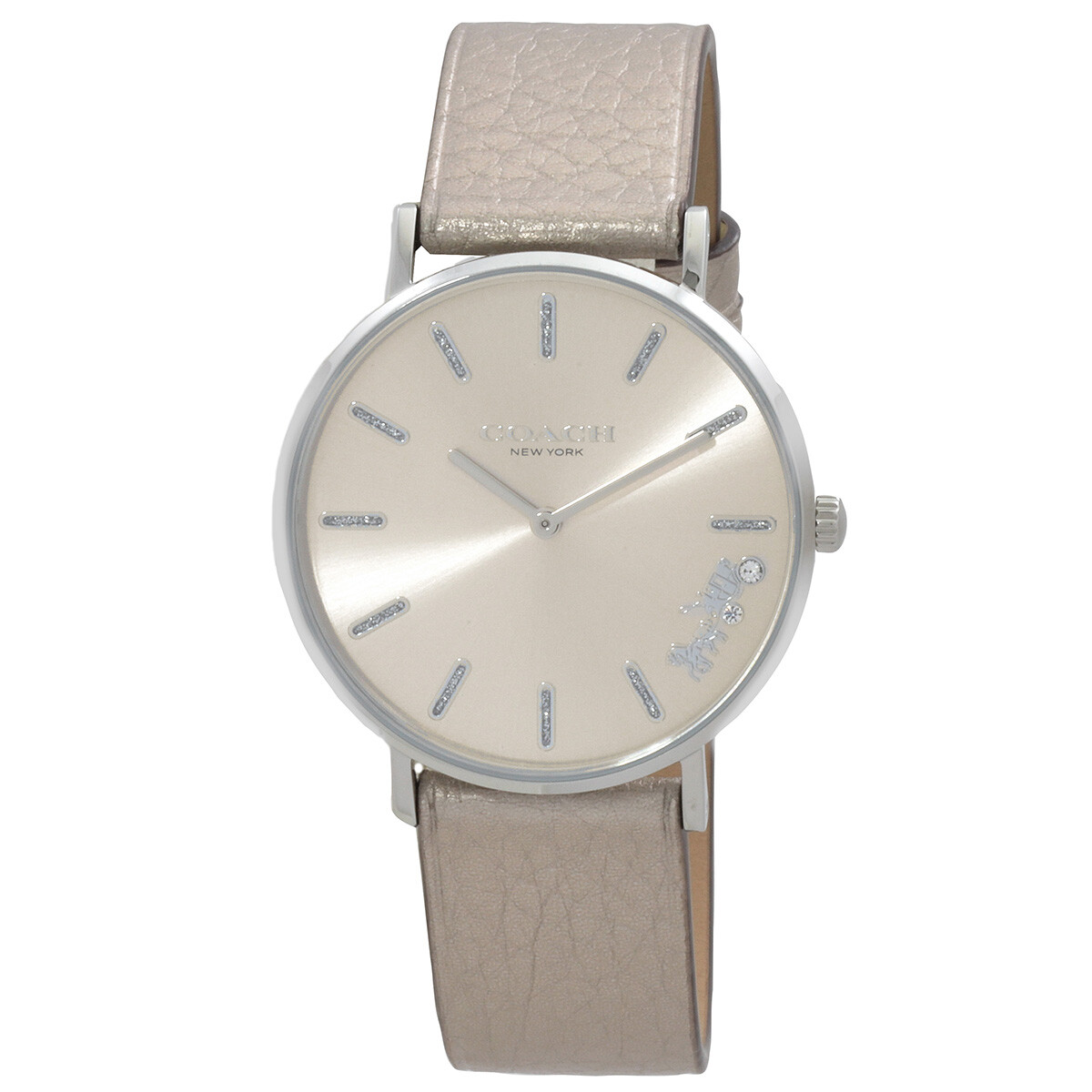 Coach Audrey Quartz Crystal Mother of Pearl Dial Ladies Watch