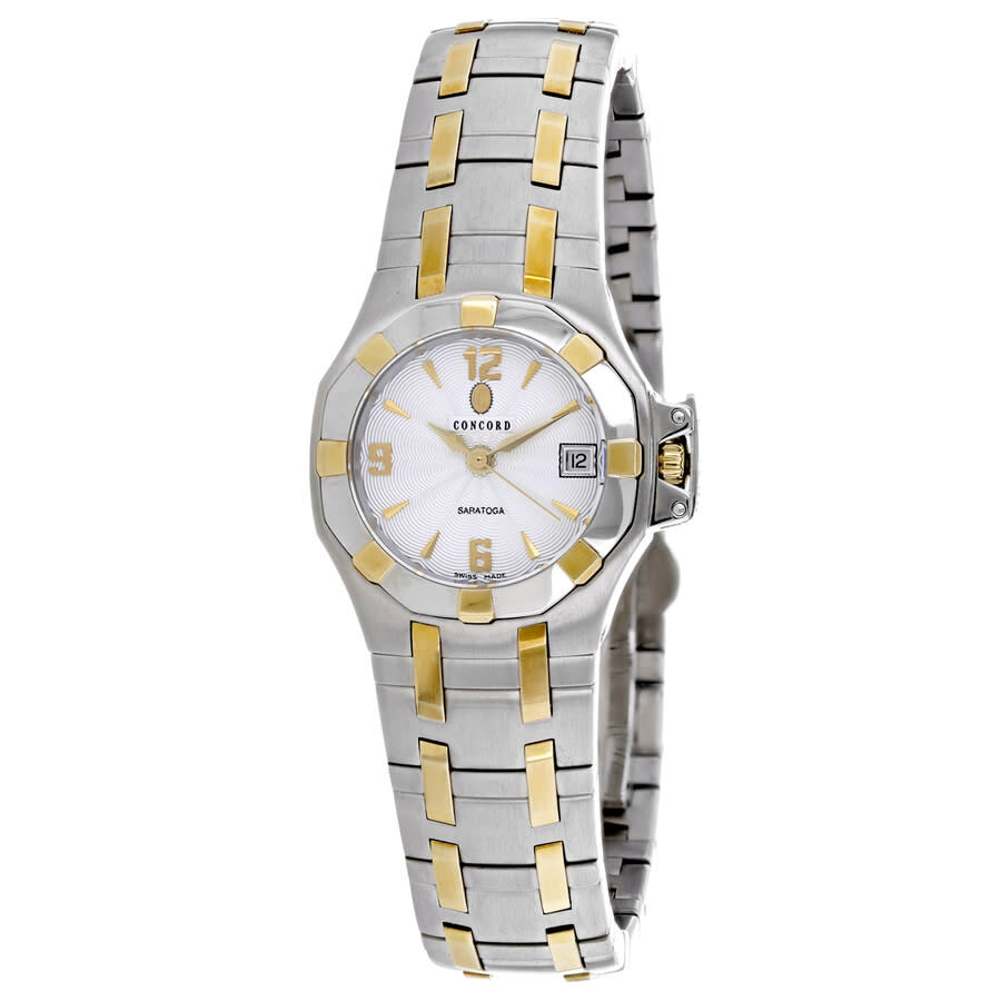 Concord Saratoga White Dial Ladies Watch 0310564