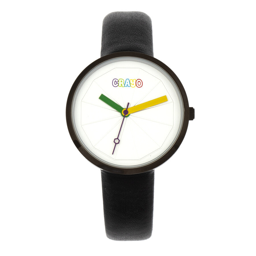 Crayo Metric Quartz Silver Dial Unisex Watch CRACR5801