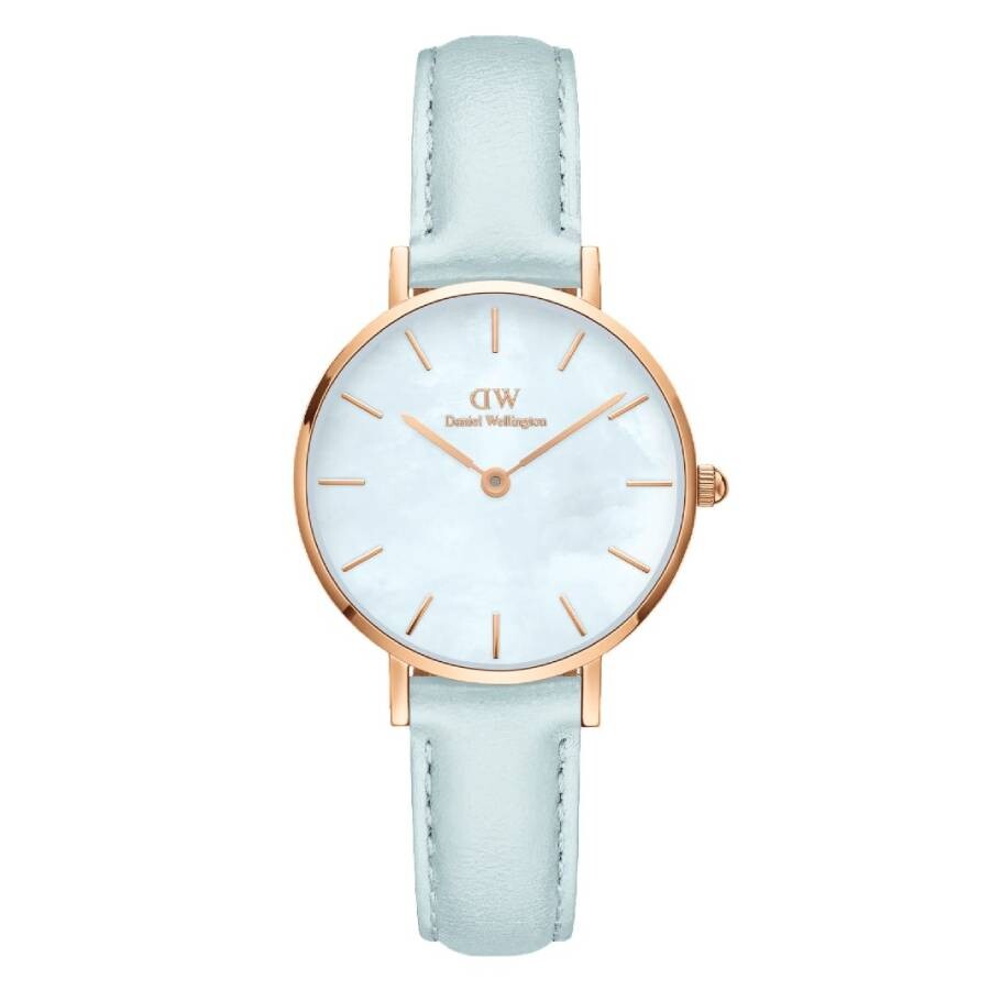 Daniel Wellington Petite Watch with Sterling and White Leather Bands 71da98d849721cd6bf95e979905dd7  main image 4