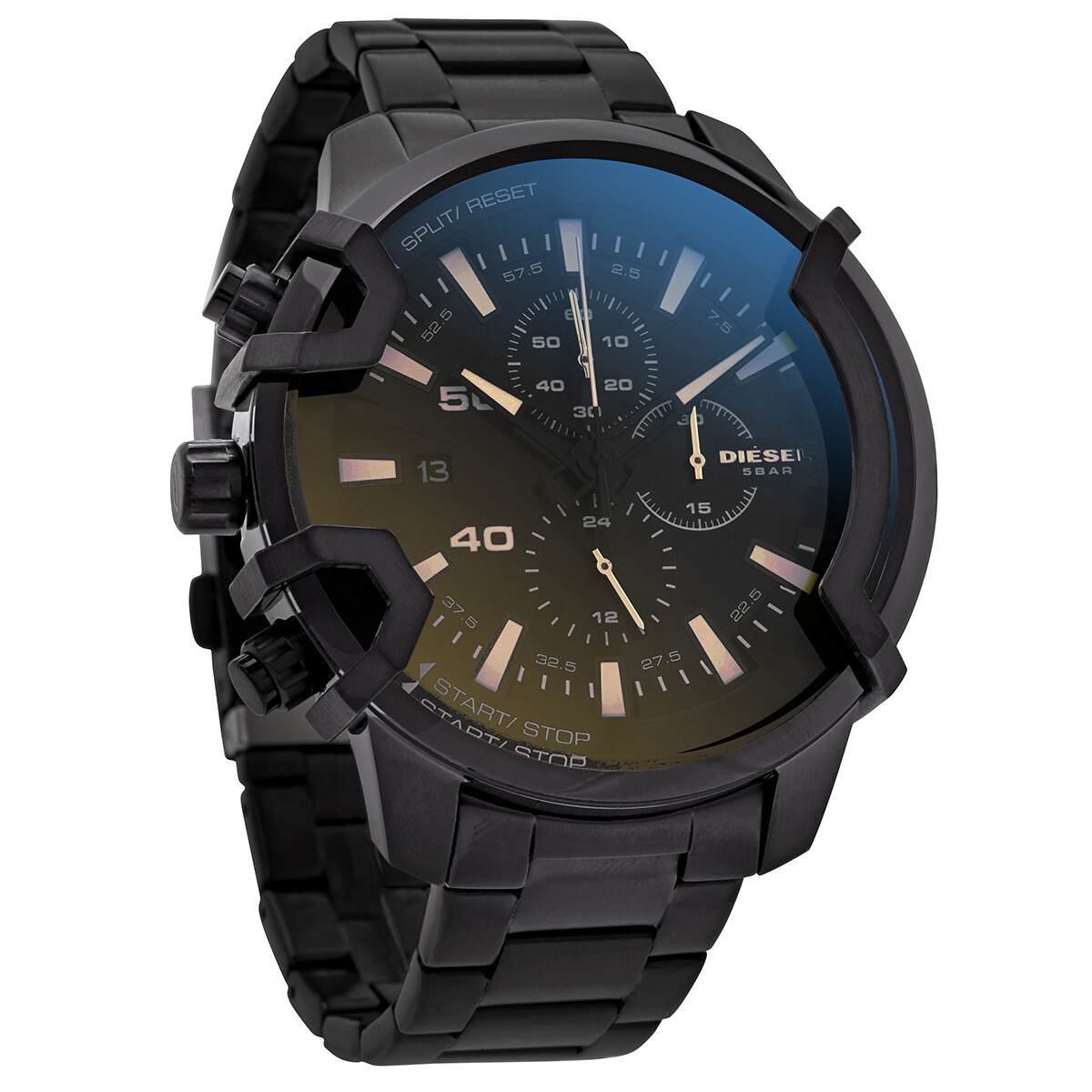 Diesel Griffed Lefty Chronograph Quartz Black Dial Men's Watch DZ4529