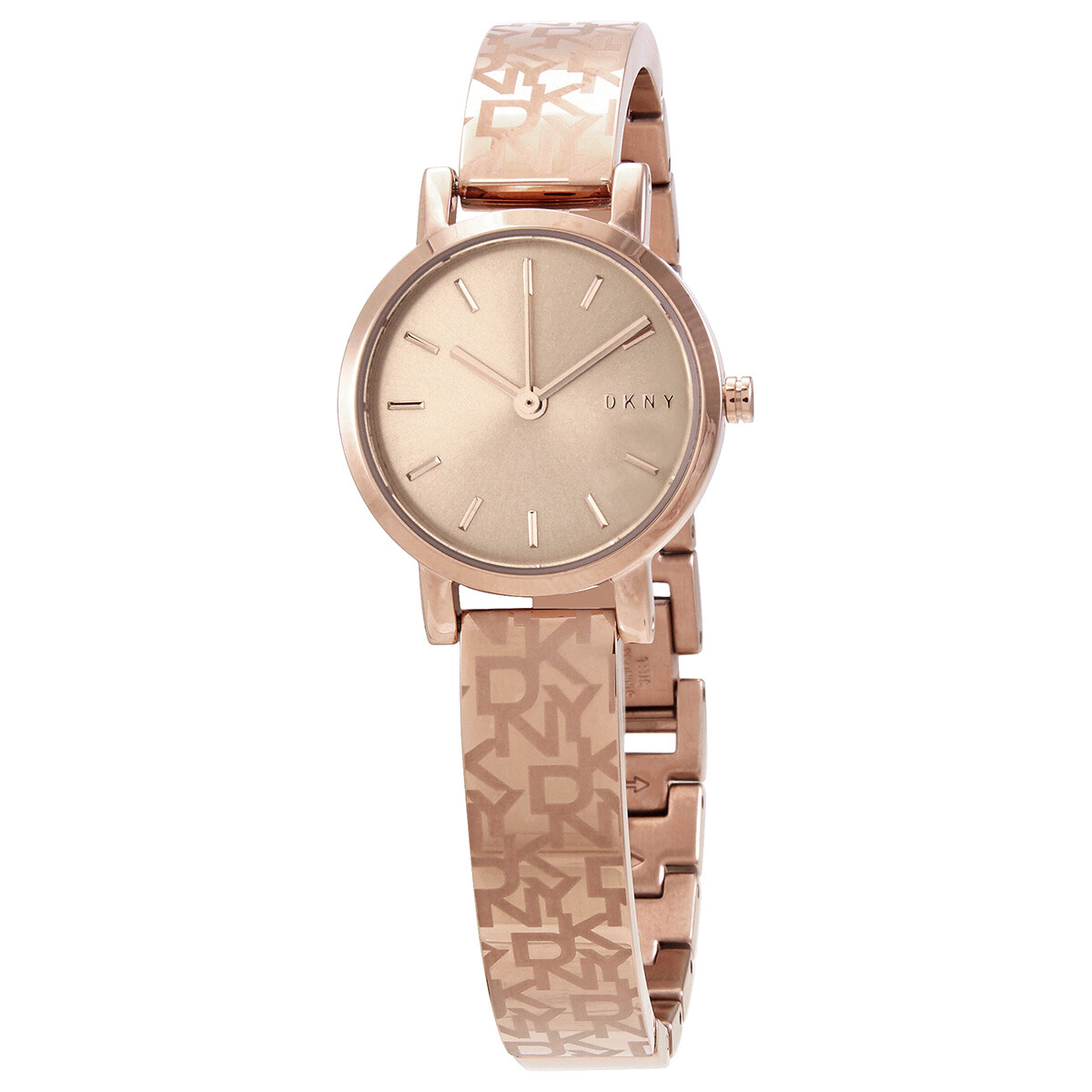 DKNY Women's Parsons Quartz Stainless Steel Dress Watch, Color: Rose Gold (Model: NY2977)並行輸入品 DKNY Parsons Quartz Silver Dial Ladies Watch NY2946 674188271189