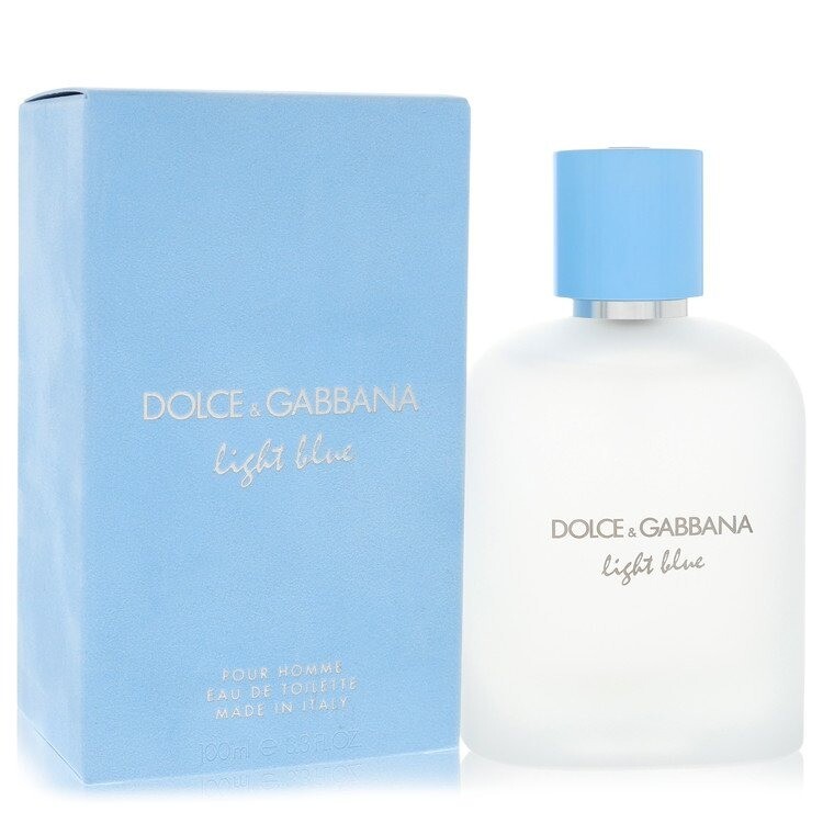 Dolce and Gabbana Men's Light Blue EDT Spray 3.4 oz Fragrances 8057971188116