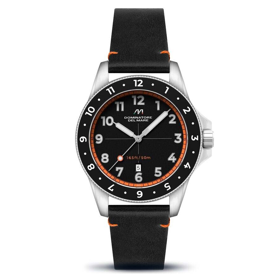 Dominatore Del Mare Bandiera Black Dial Men's Watch DD-8020-05