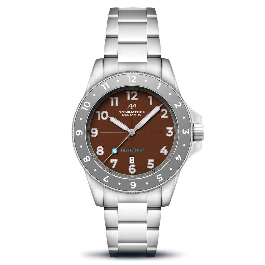 Dominatore Del Mare Bandiera Quartz Brown Dial Men's Watch DD-8020-88