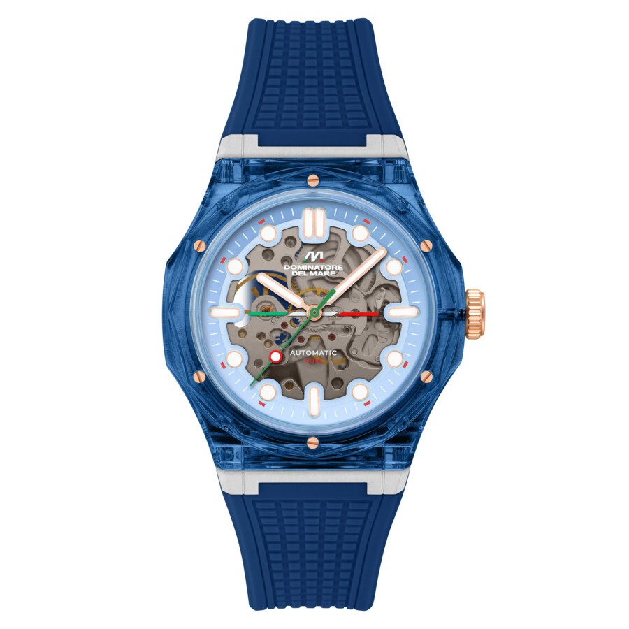 Dominatore Del Mare Ravello Automatic Blue Dial Men's Watch DD-8029-01