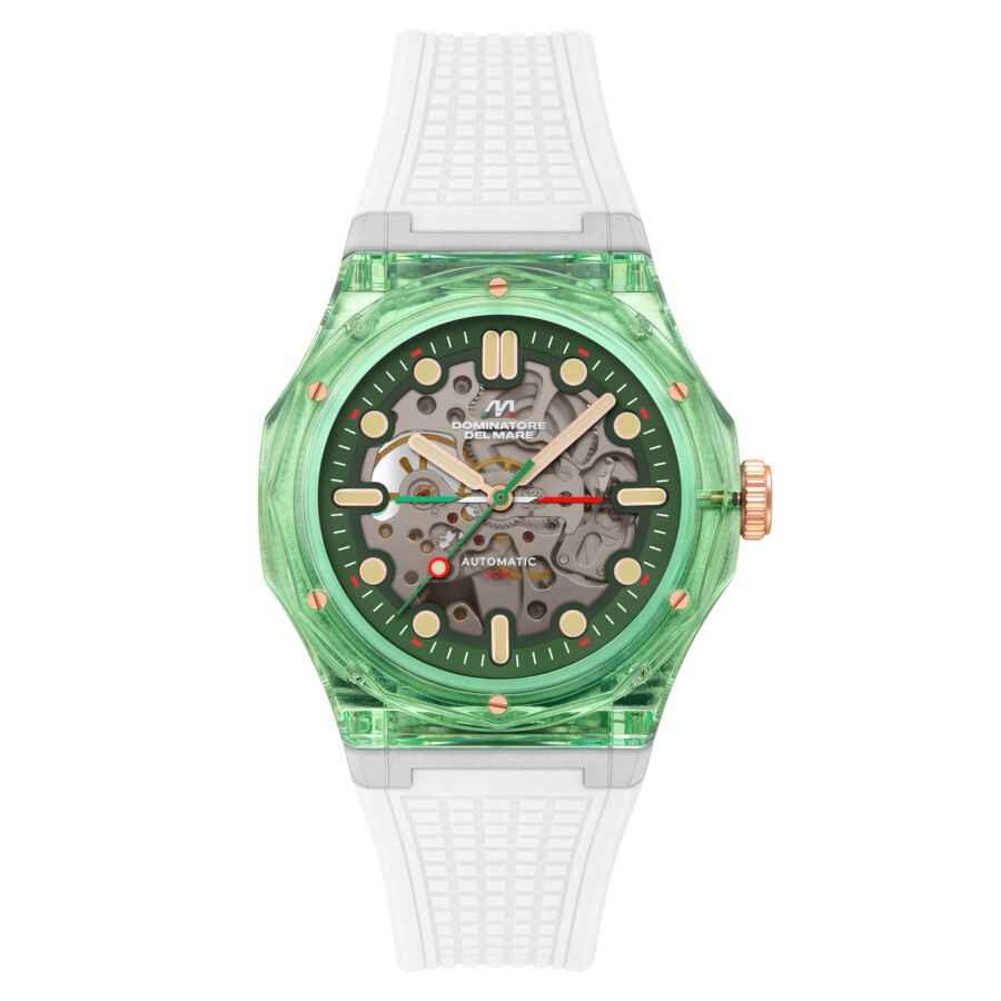 Dominatore Del Mare Ravello Automatic Green Dial Men's Watch DD-8029-08