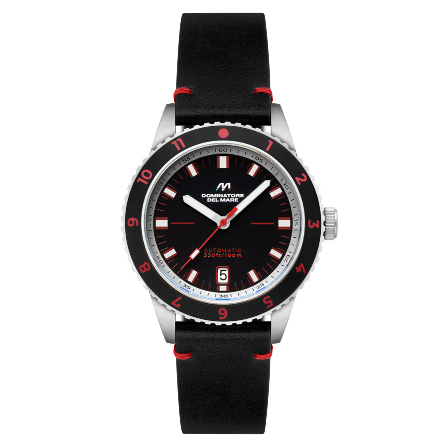 Dominatore Del Mare Tropea Black Dial Men's Watch DD-8026-02
