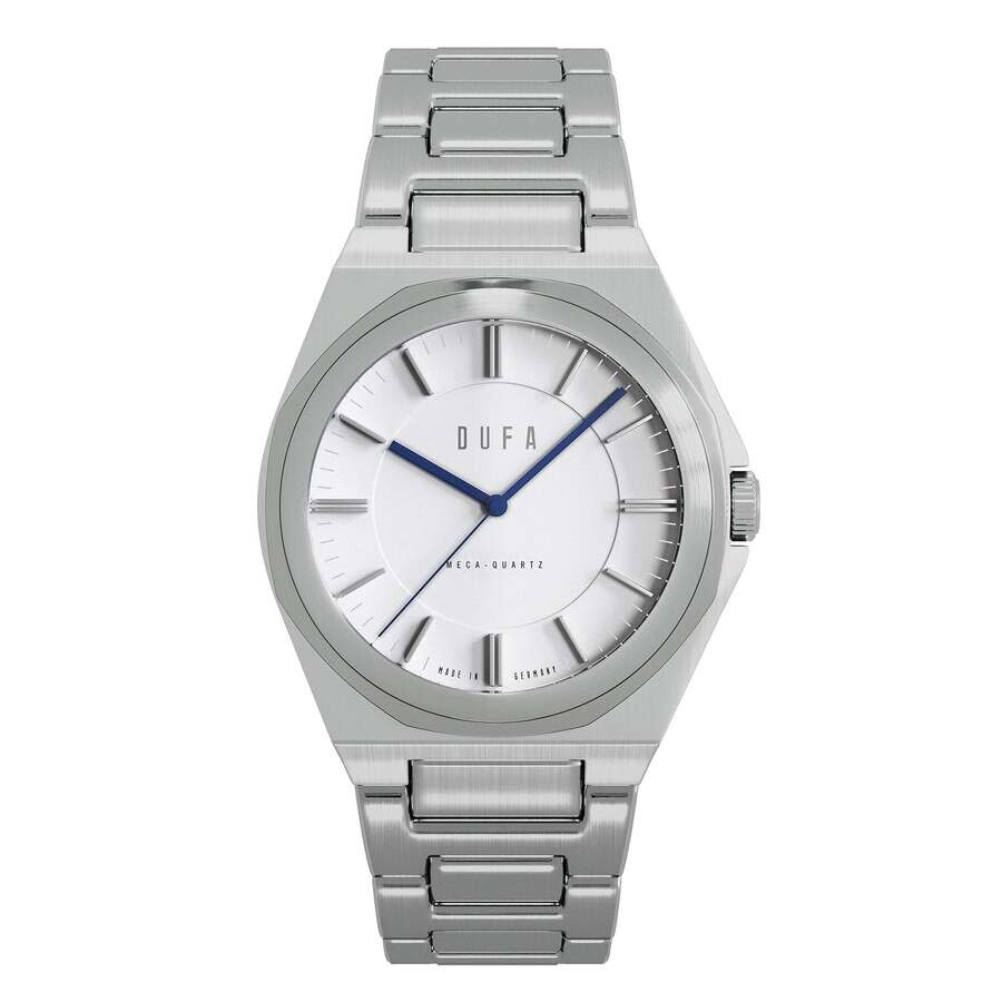 Dufa Wachsmann White Dial Ladies Watch DF-7037-11