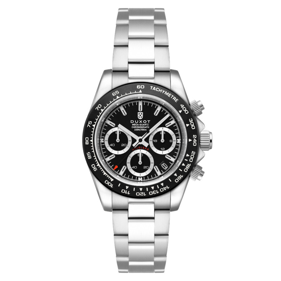 Duxot Accelero Chronograph Quartz Black Dial Men's Watch DX-2065-22