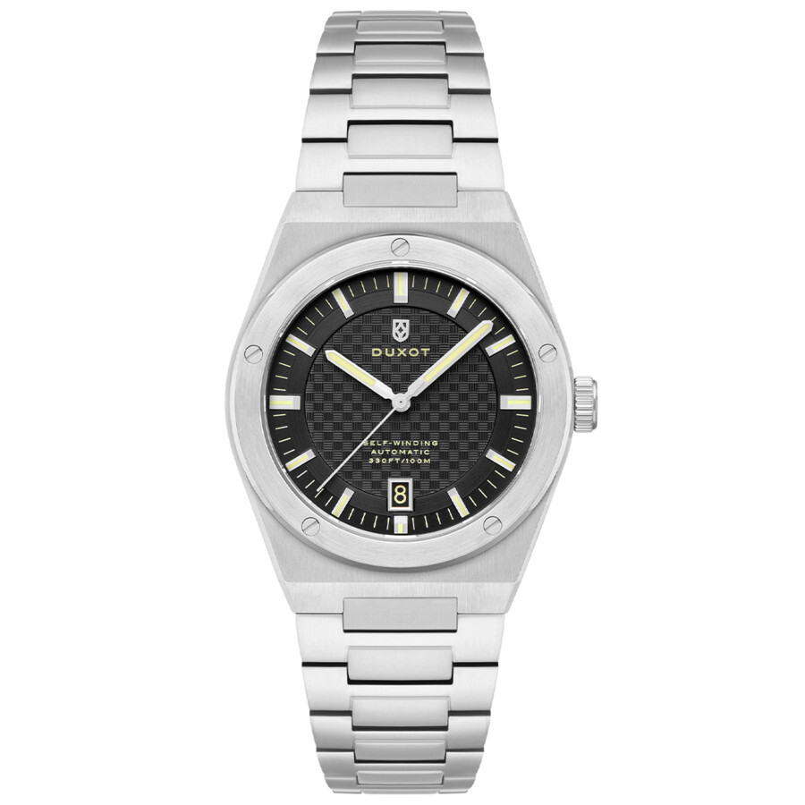 Duxot Bastia Automatic Black Dial Men's Watch DX-2068-33