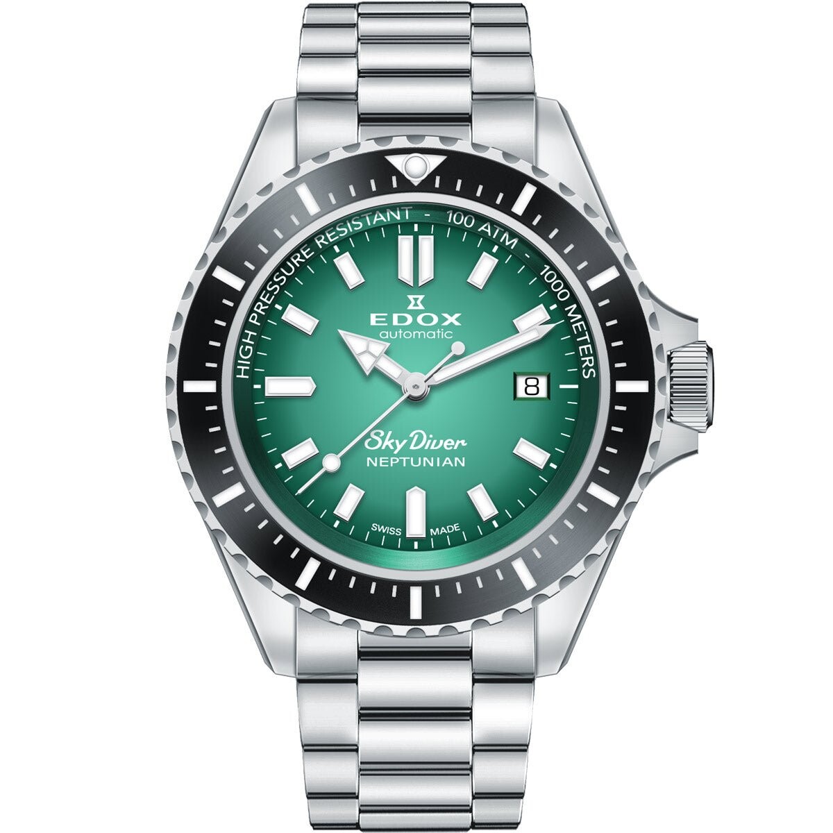 Edox Chronorally 1 Chronograph Quartz Blue Dial Men's Watch 10114